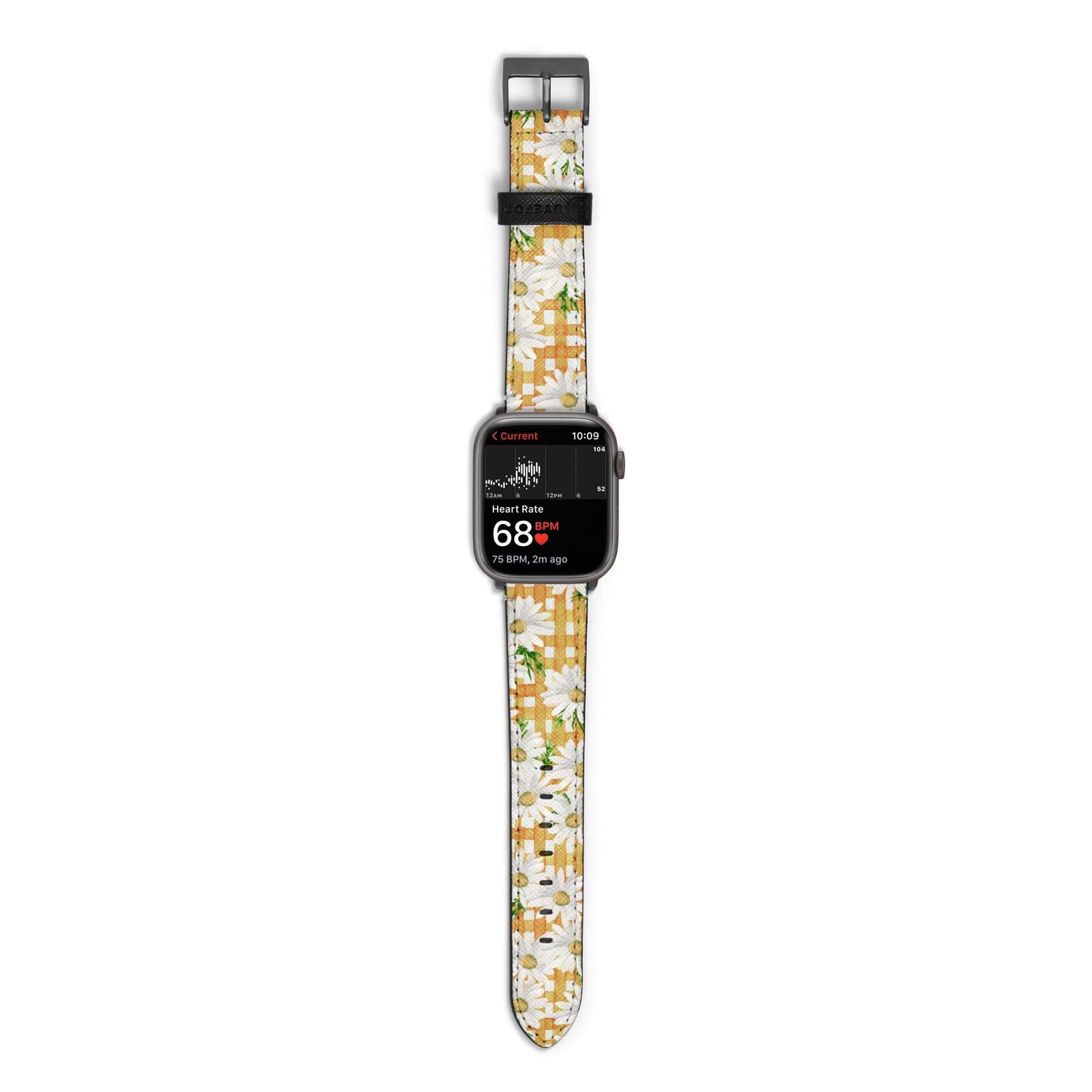 Daisy leather hot Apple Watch band