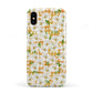 Checkered Daisy Apple iPhone XS 3D Tough