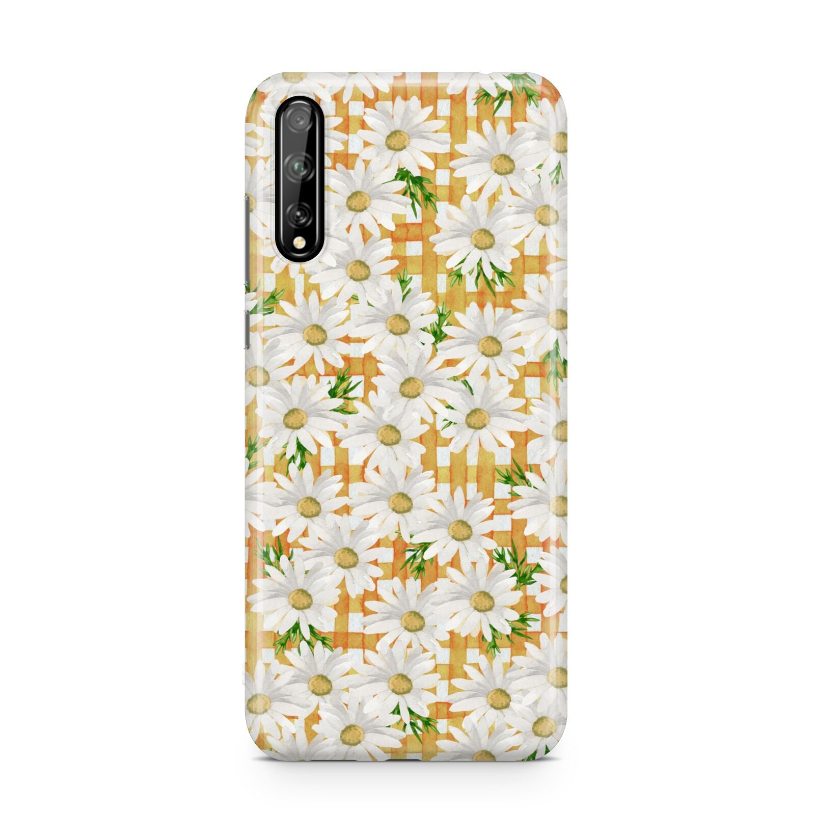 Checkered Daisy Huawei Enjoy 10s Phone Case