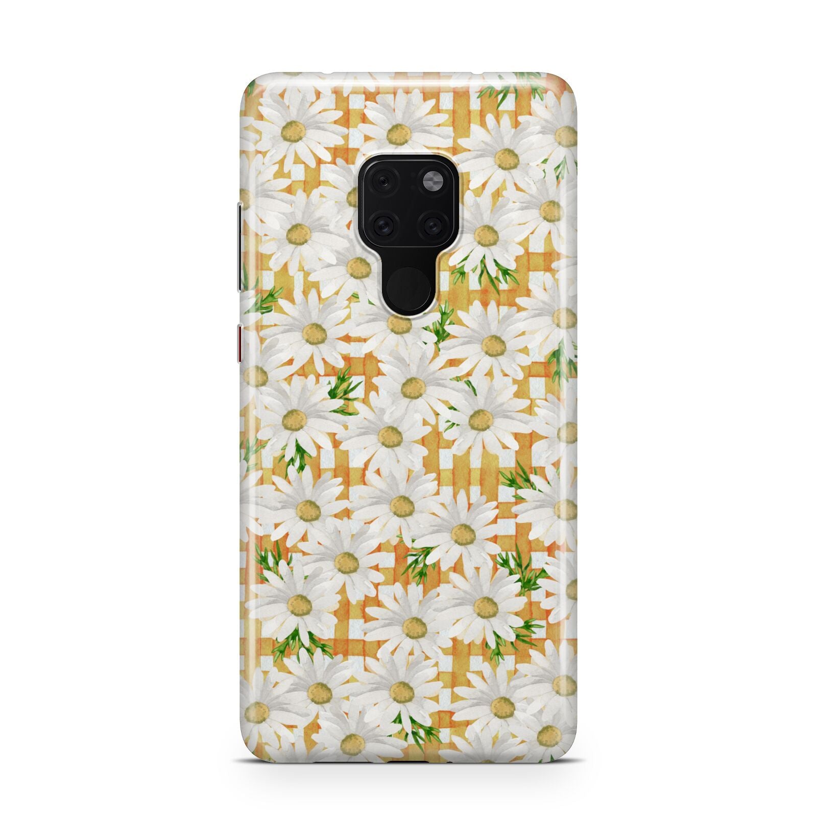 Checkered Daisy Huawei Mate 20 Phone Case