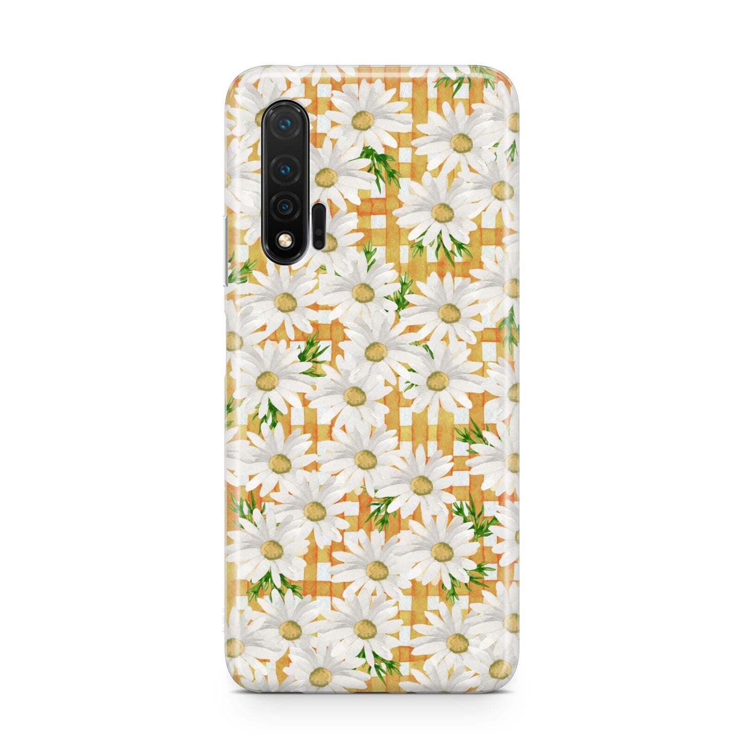 Checkered Daisy Huawei Nova 6 Phone Case