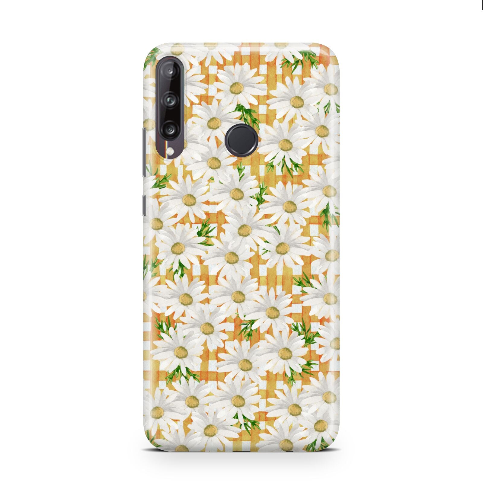 Checkered Daisy Huawei P40 Lite E Phone Case