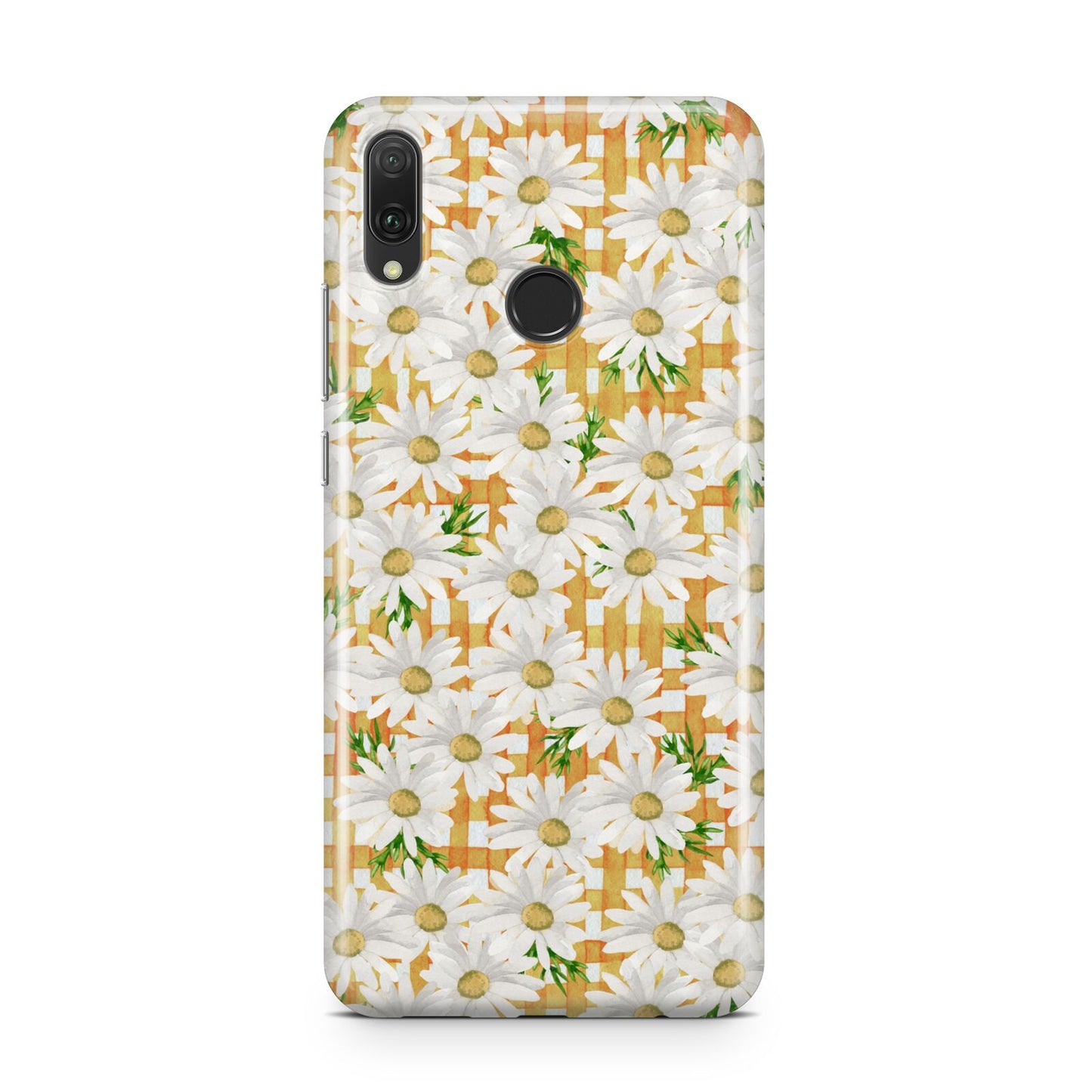 Checkered Daisy Huawei Y9 2019