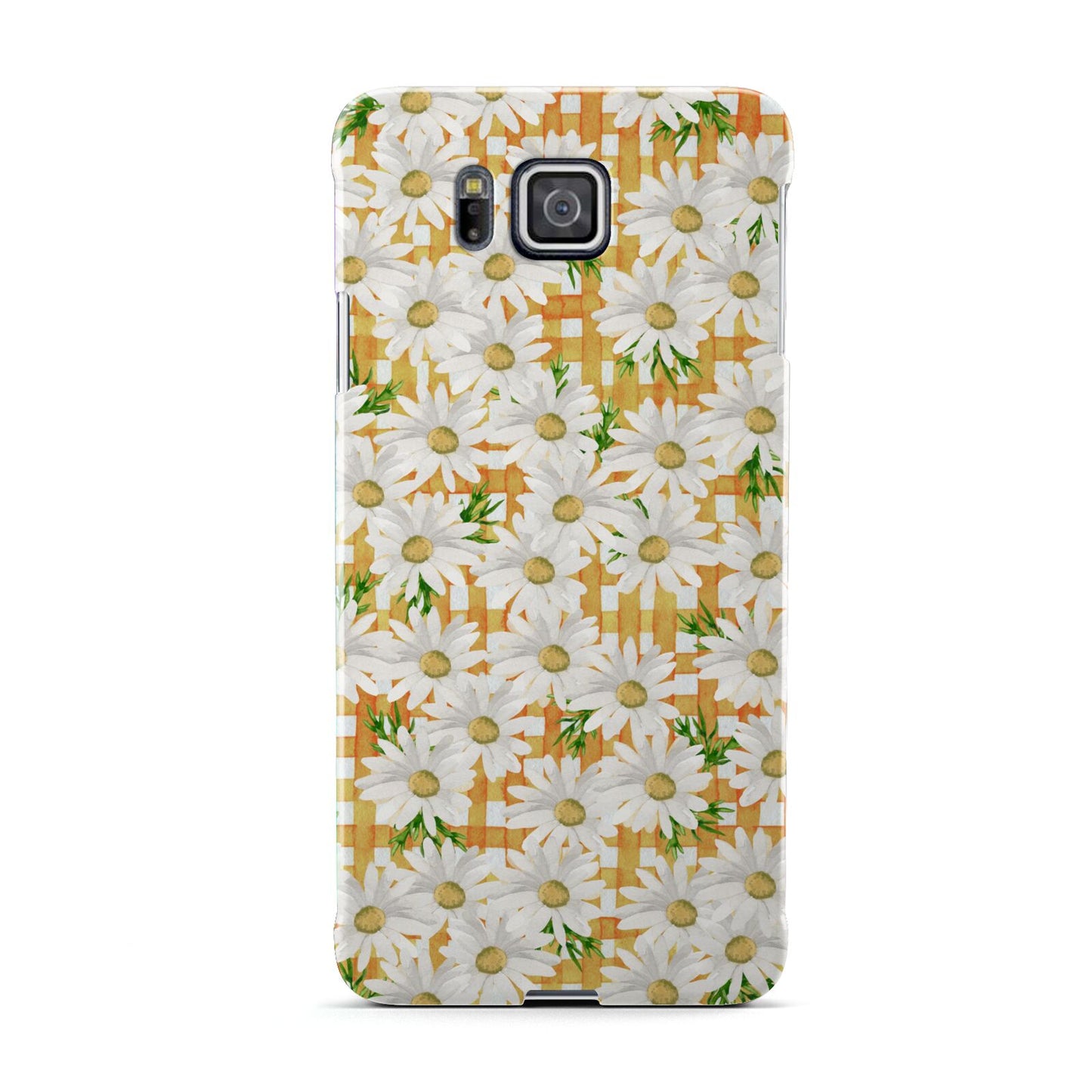 Checkered Daisy Samsung Galaxy Alpha Case