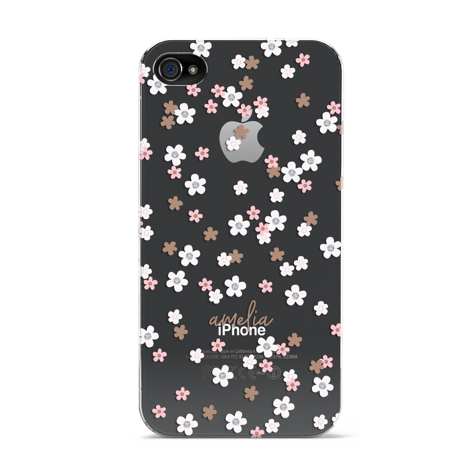 Cherry Blossom with Name Apple iPhone 4s Case