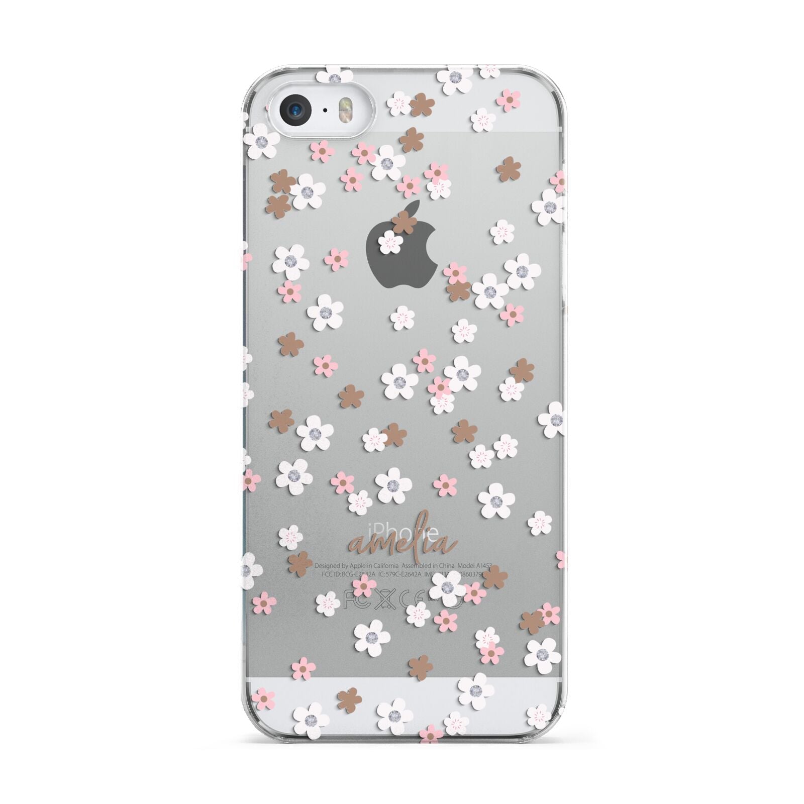 Cherry Blossom with Name Apple iPhone 5 Case