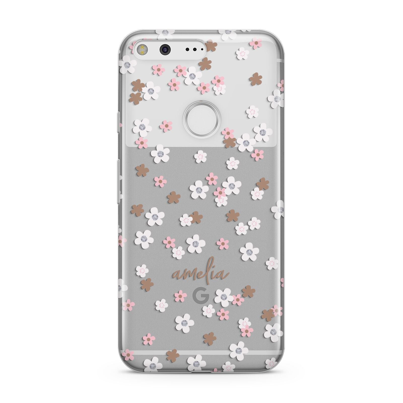 Cherry Blossom with Name Google Pixel Case