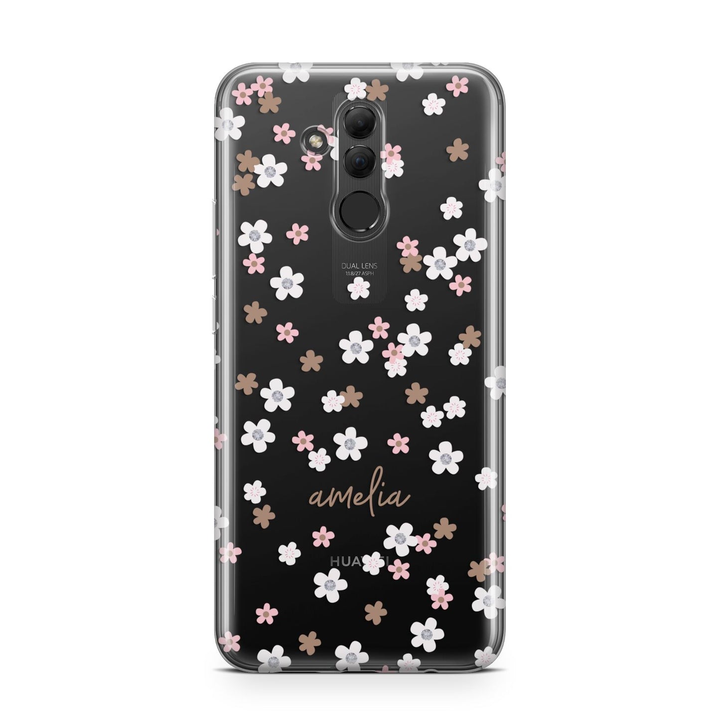 Cherry Blossom with Name Huawei Mate 20 Lite