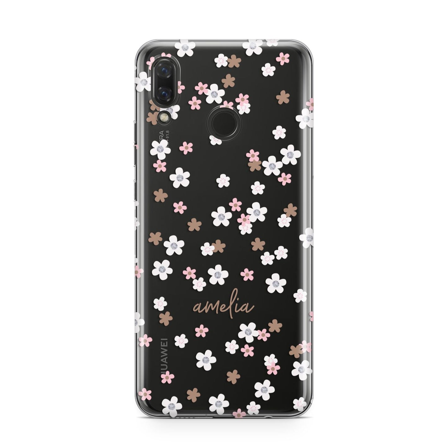 Cherry Blossom with Name Huawei Nova 3 Phone Case