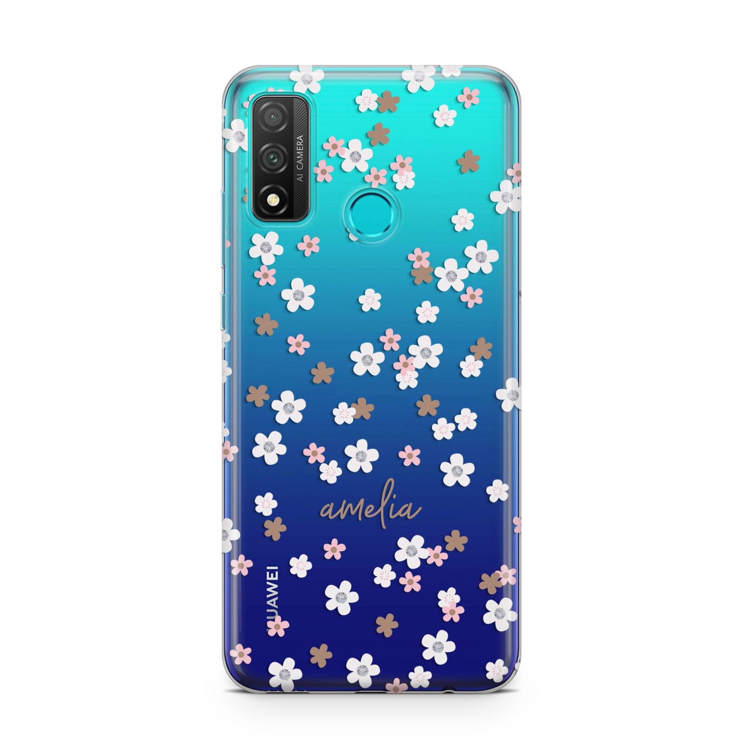 Cherry Blossom with Name Huawei P Smart 2020