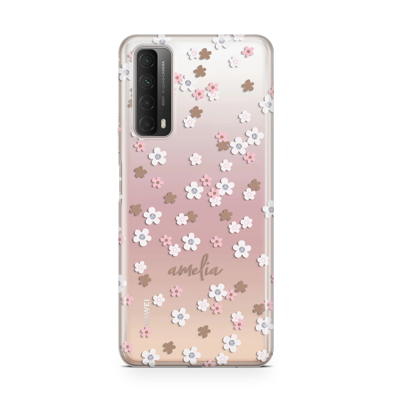 Cherry Blossom with Name Huawei P Smart 2021