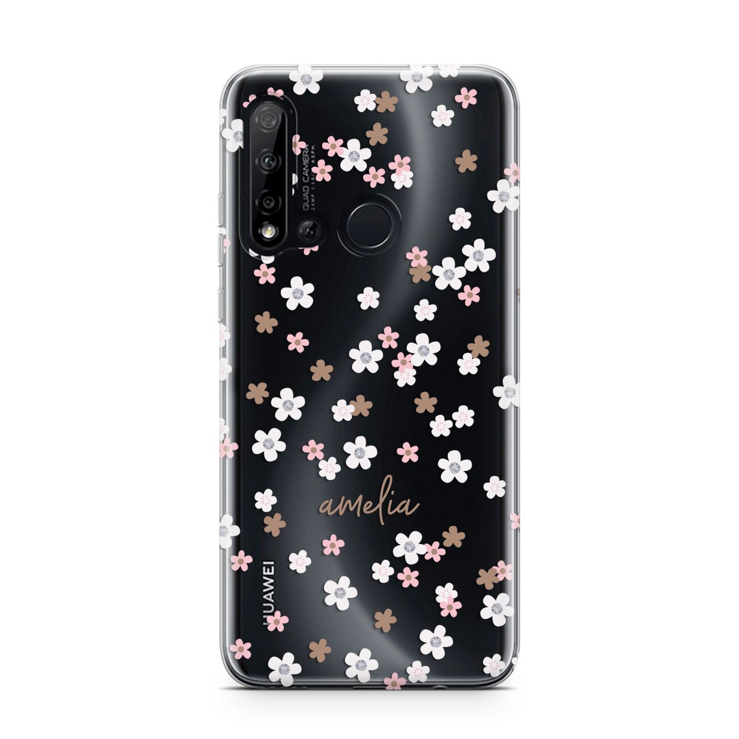 Cherry Blossom with Name Huawei P20 Lite 5G Phone Case