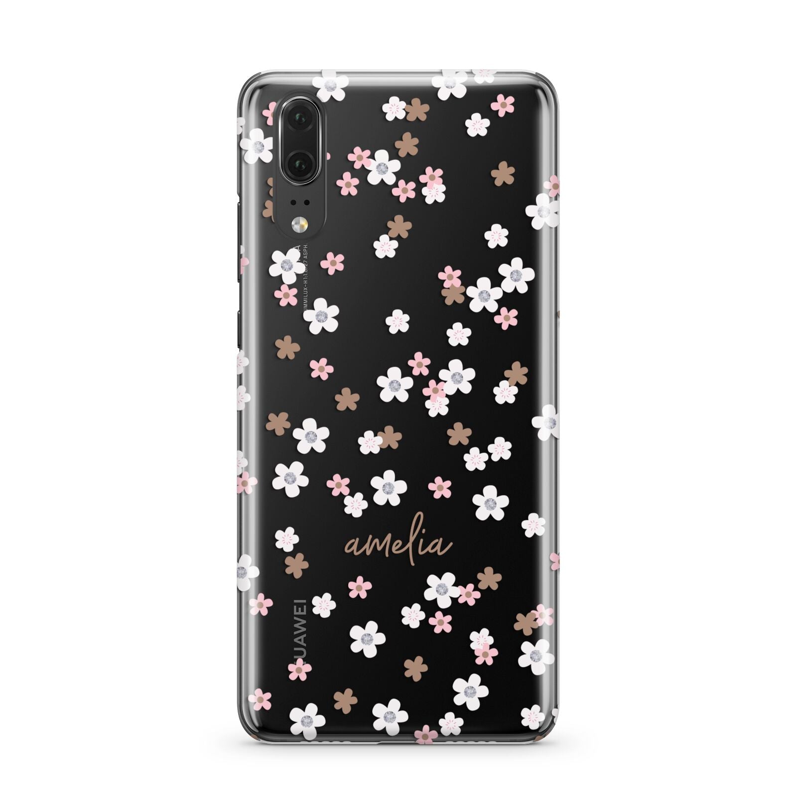 Cherry Blossom with Name Huawei P20 Phone Case