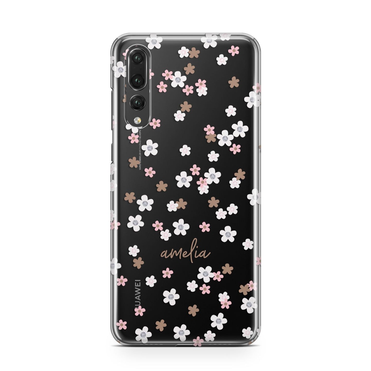 Cherry Blossom with Name Huawei P20 Pro Phone Case