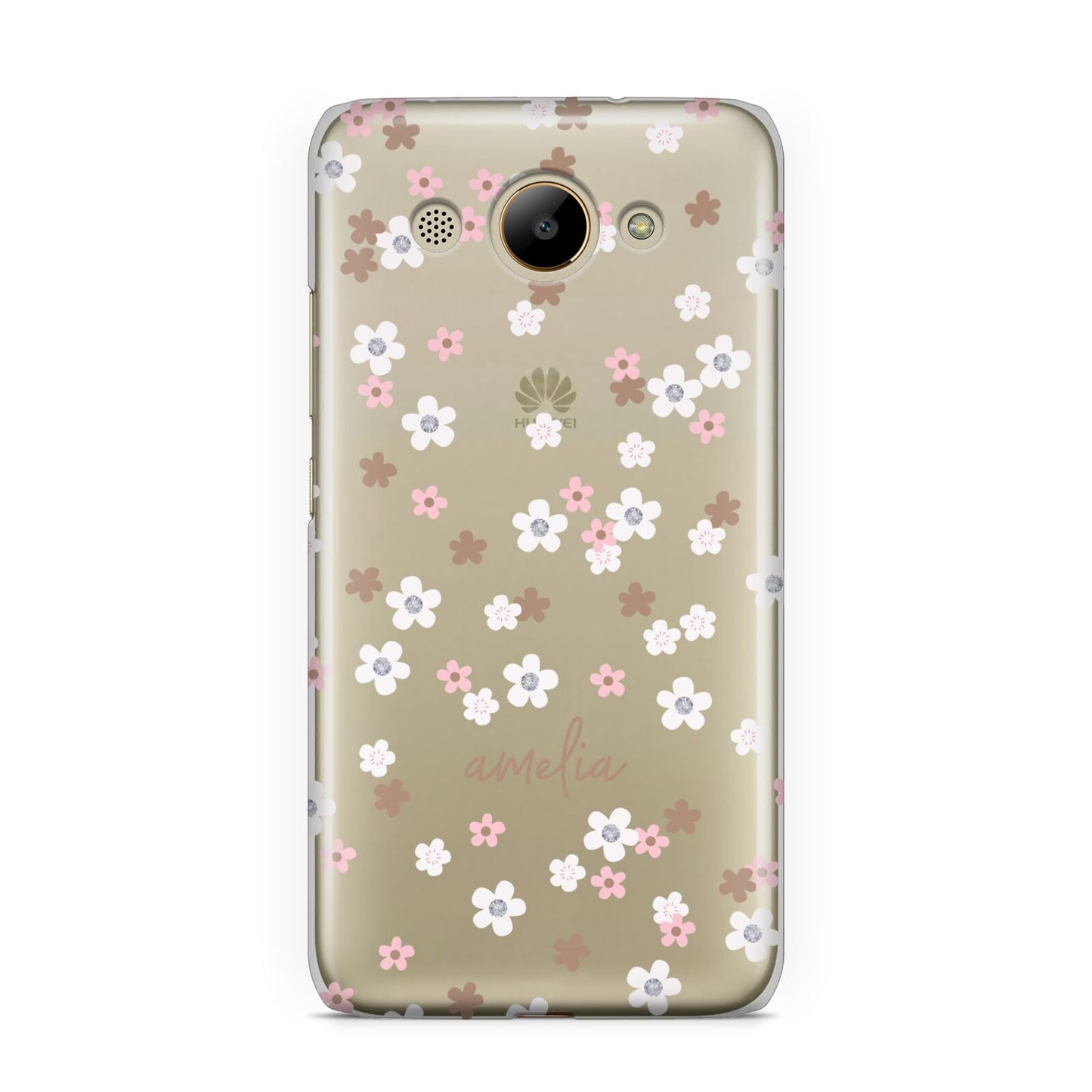 Cherry Blossom with Name Huawei Y3 2017