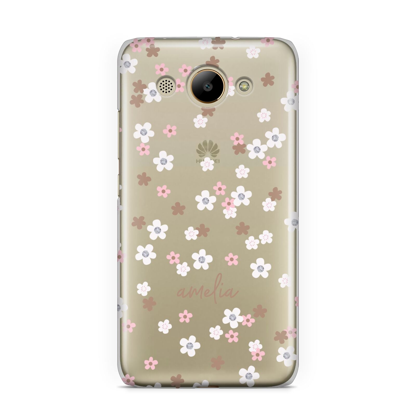 Cherry Blossom with Name Huawei Y3 2017