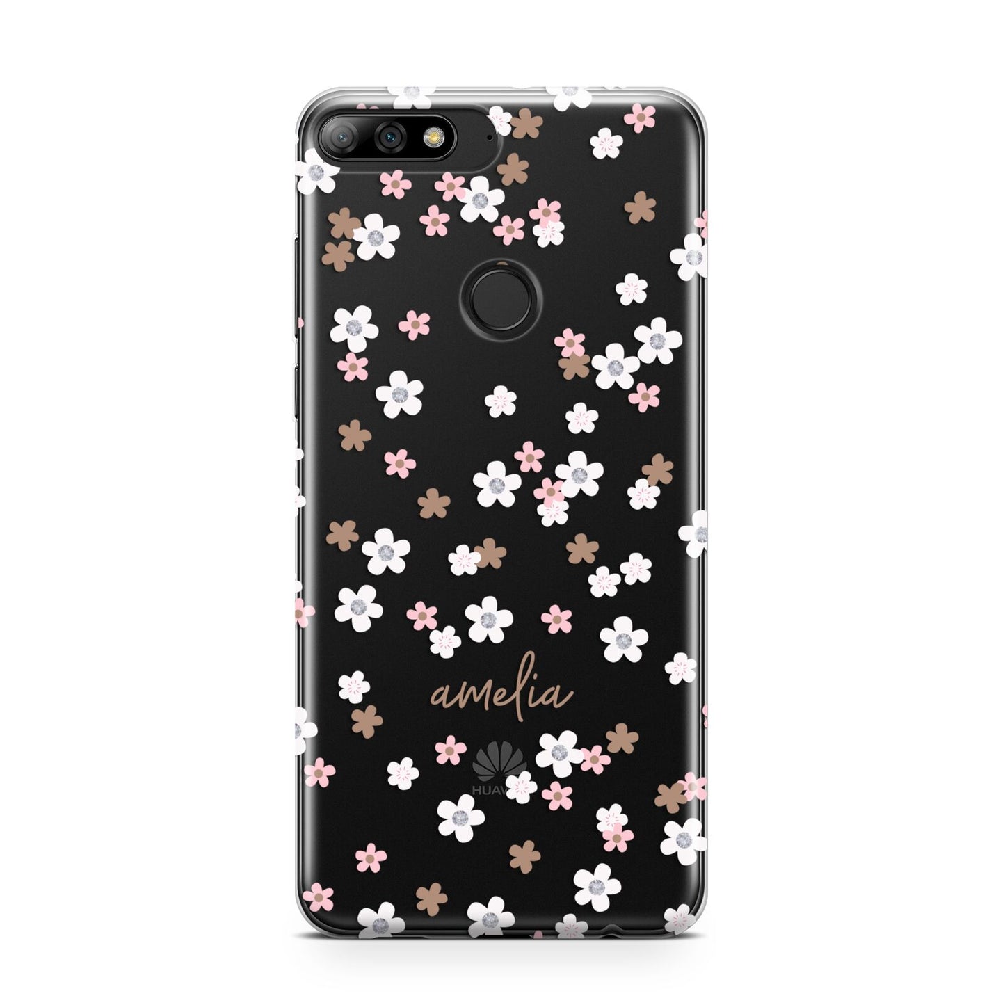 Cherry Blossom with Name Huawei Y7 2018