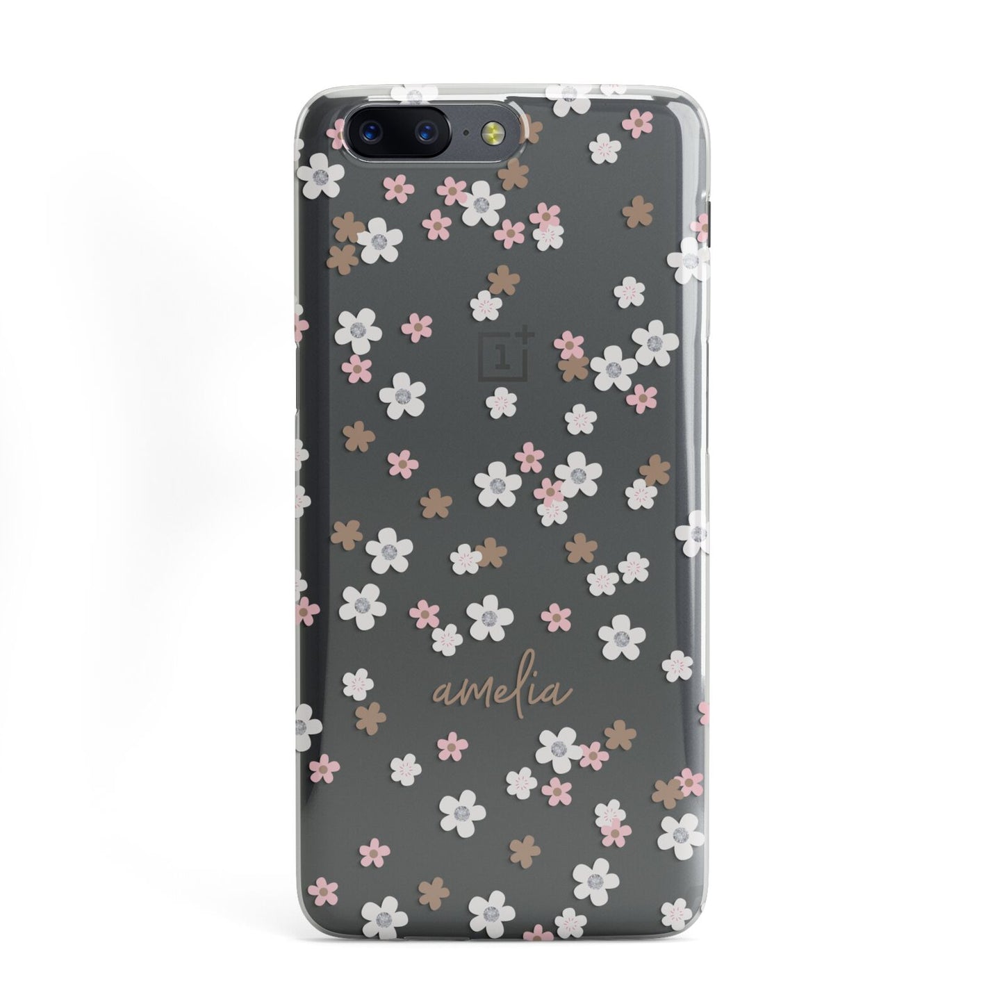 Cherry Blossom with Name OnePlus Case