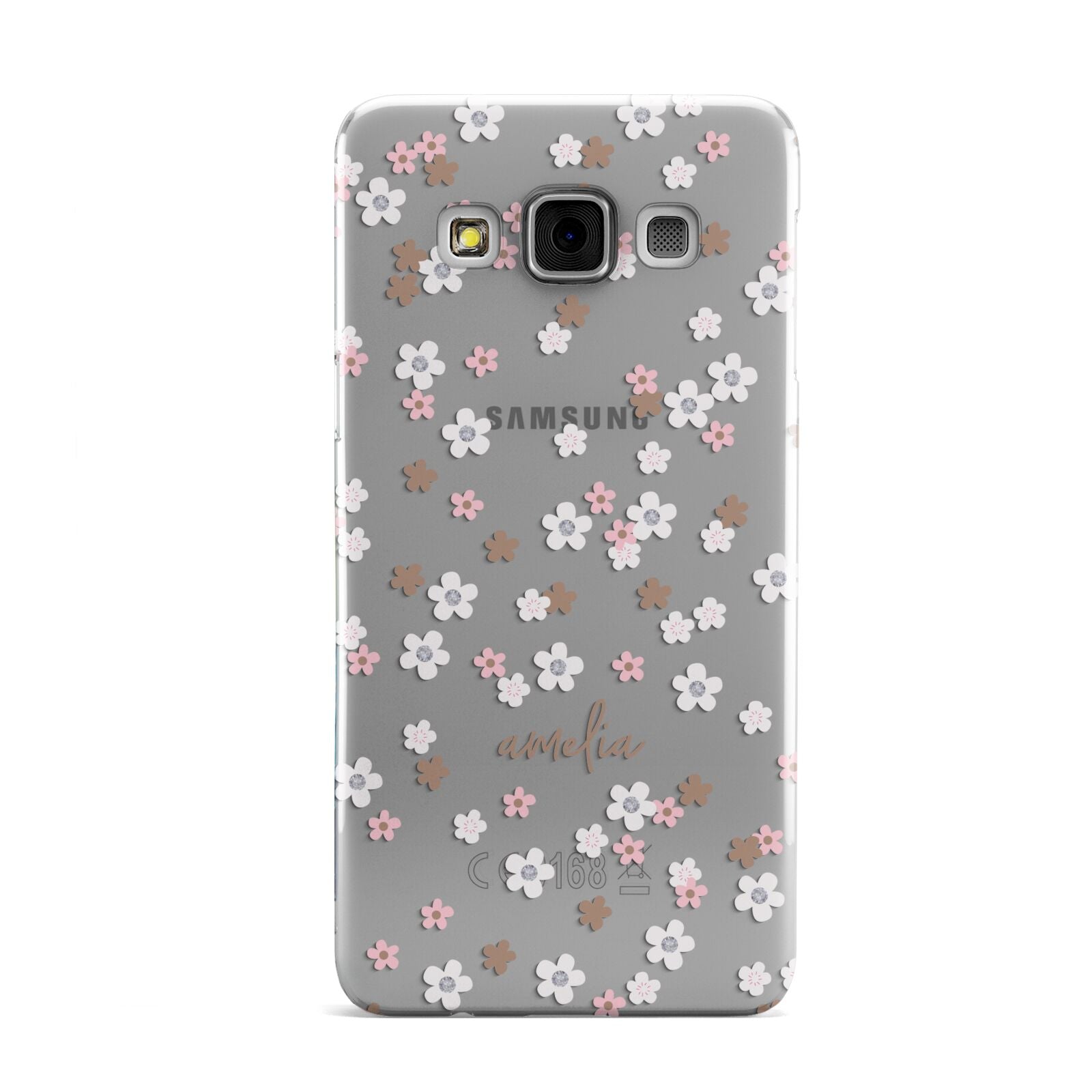 Cherry Blossom with Name Samsung Galaxy A3 Case