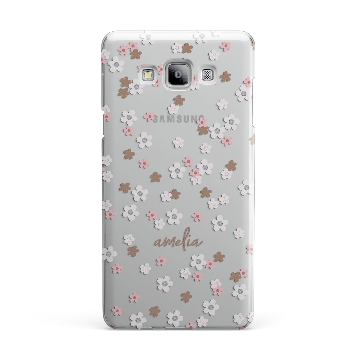 Cherry Blossom with Name Samsung Galaxy A7 2015 Case