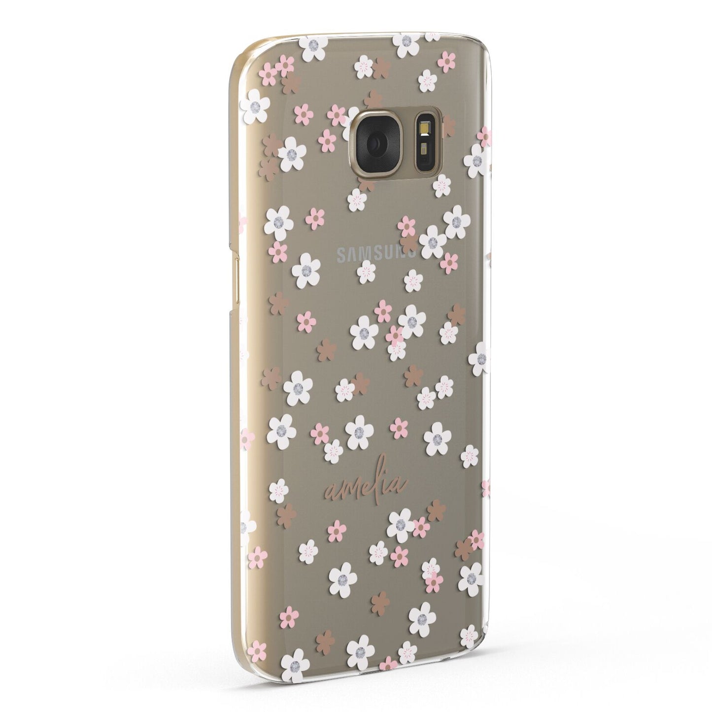 Cherry Blossom with Name Samsung Galaxy Case Fourty Five Degrees