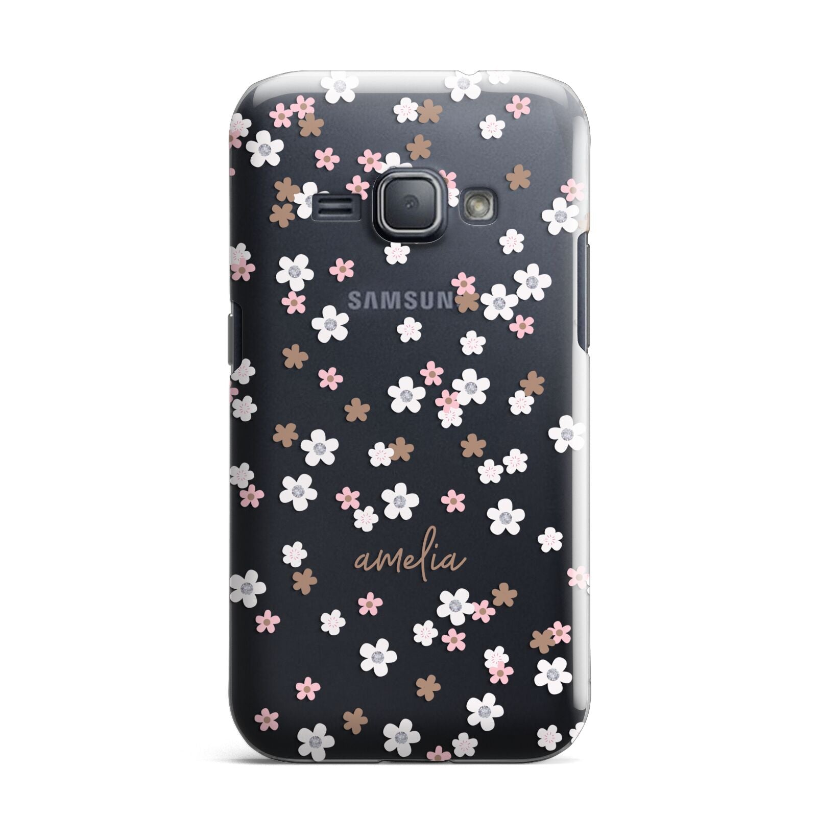 Cherry Blossom with Name Samsung Galaxy J1 2016 Case