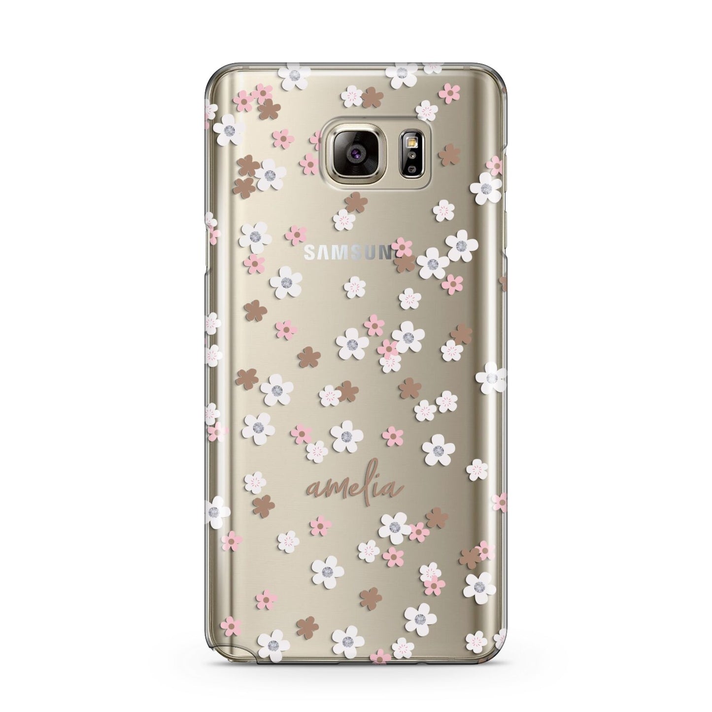 Cherry Blossom with Name Samsung Galaxy Note 5 Case