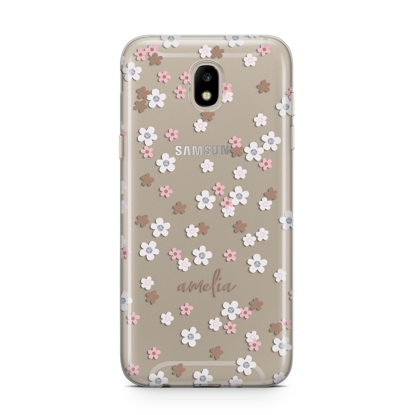 Cherry Blossom with Name Samsung J5 2017 Case