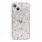 Cherry Blossom with Name iPhone 13 TPU Impact Case with Pink Edges