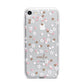 Cherry Blossom with Name iPhone 7 Bumper Case on Silver iPhone