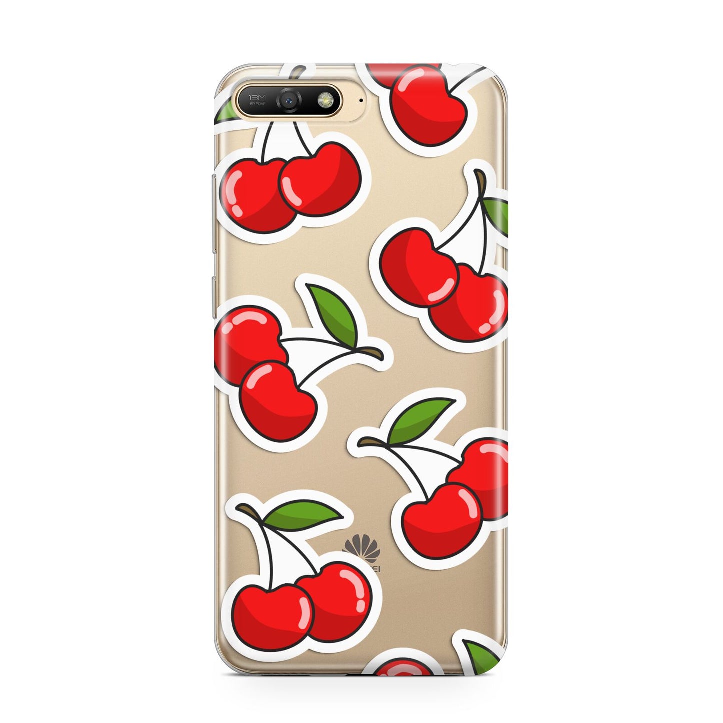 Cherry Pattern Huawei Y6 2018