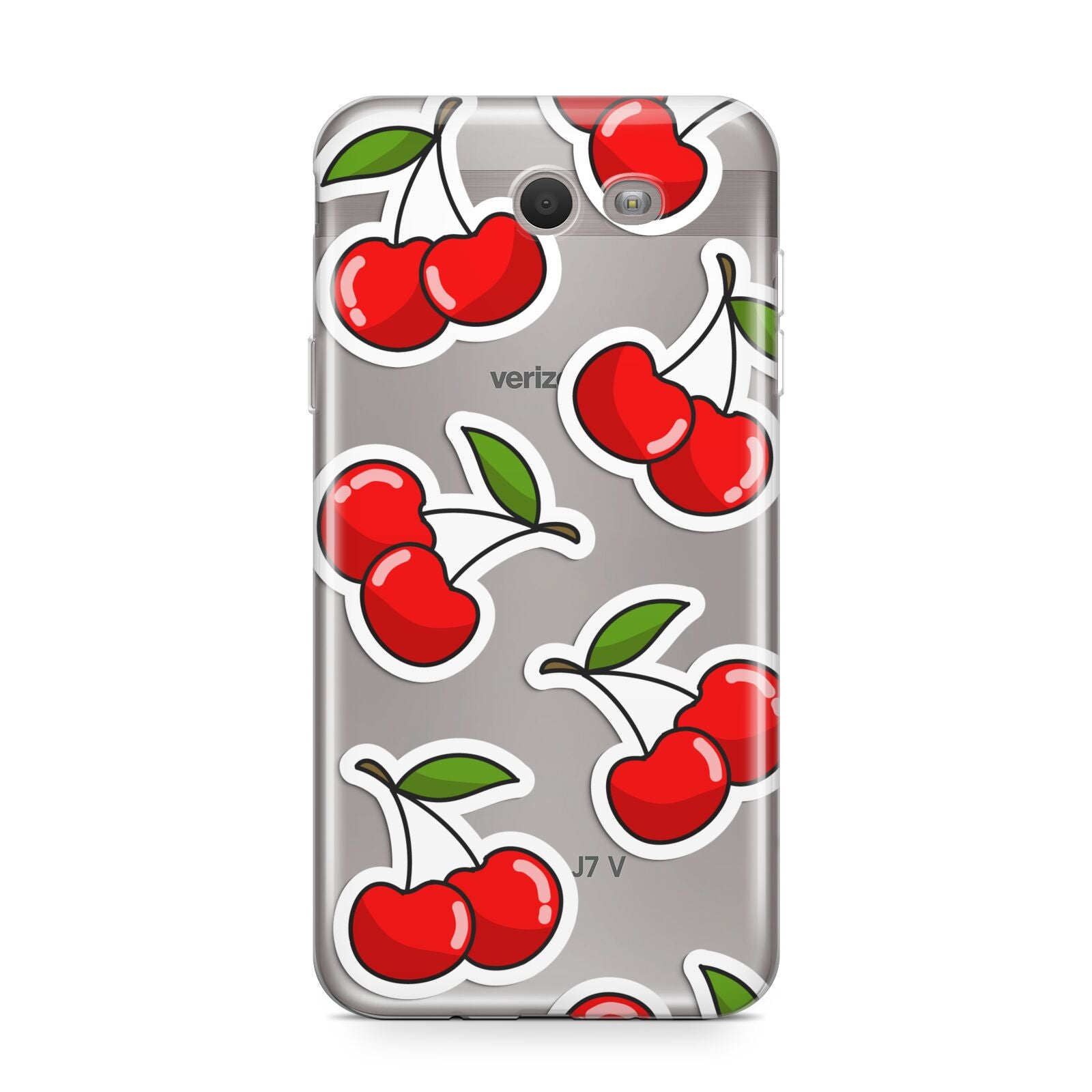 Cherry Pattern Samsung Galaxy J7 2017 Case