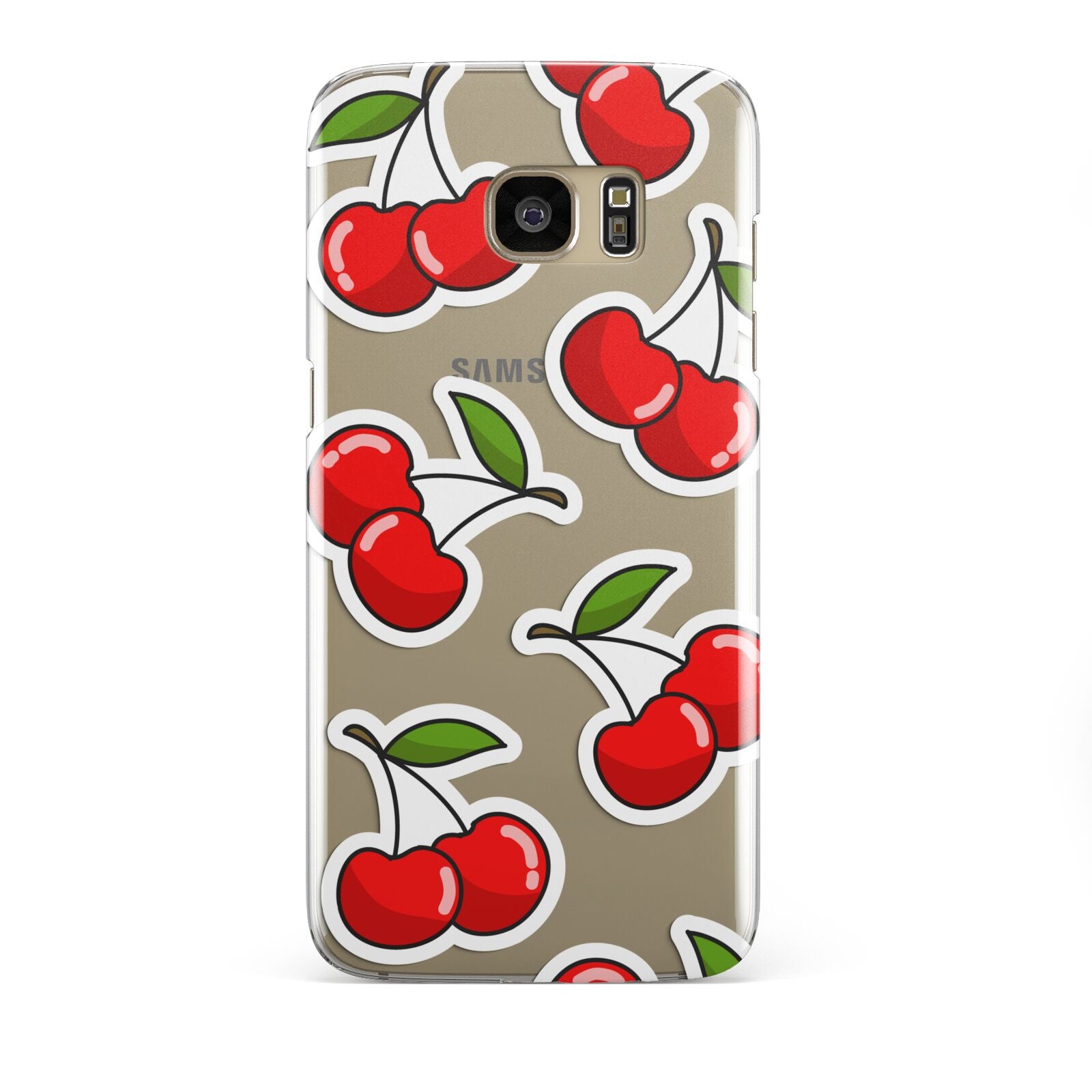 Cherry Pattern Samsung Galaxy S7 Edge Case