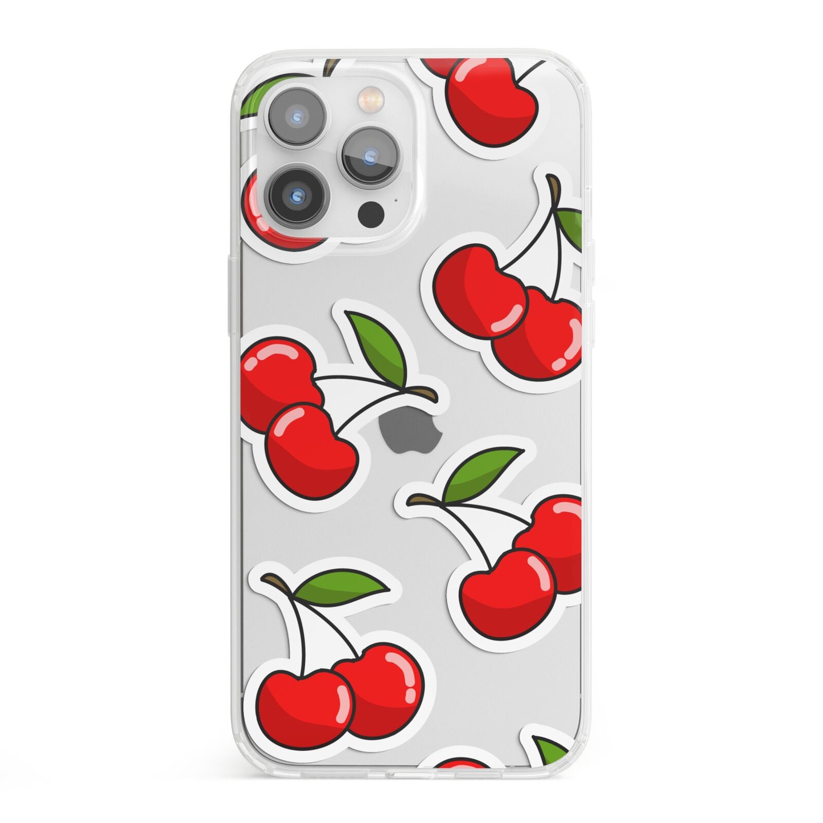 Cherry Pattern iPhone Case Dyefor