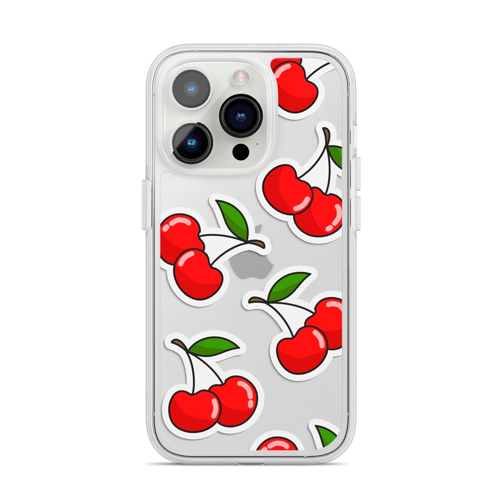 Cherry Pattern iPhone Case Dyefor