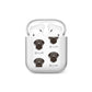 Chesapeake Bay Retriever Icon with Name AirPods Case