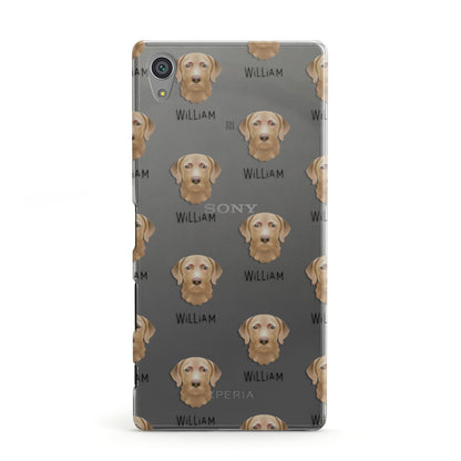 Chesapeake Bay Retriever Icon with Name Sony Xperia Case