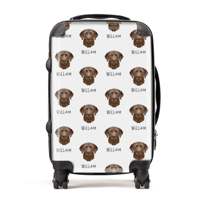 Chesapeake Bay Retriever Icon with Name Suitcase