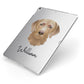 Chesapeake Bay Retriever Personalised Apple iPad Case on Silver iPad Side View