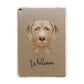 Chesapeake Bay Retriever Personalised Apple iPad Gold Case