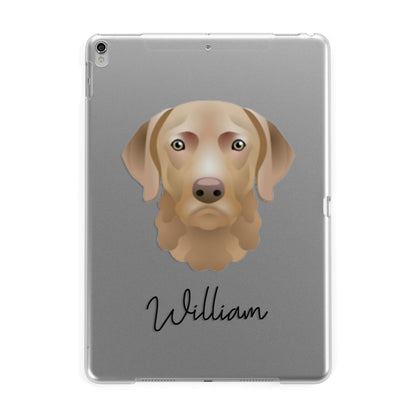 Chesapeake Bay Retriever Personalised Apple iPad Silver Case