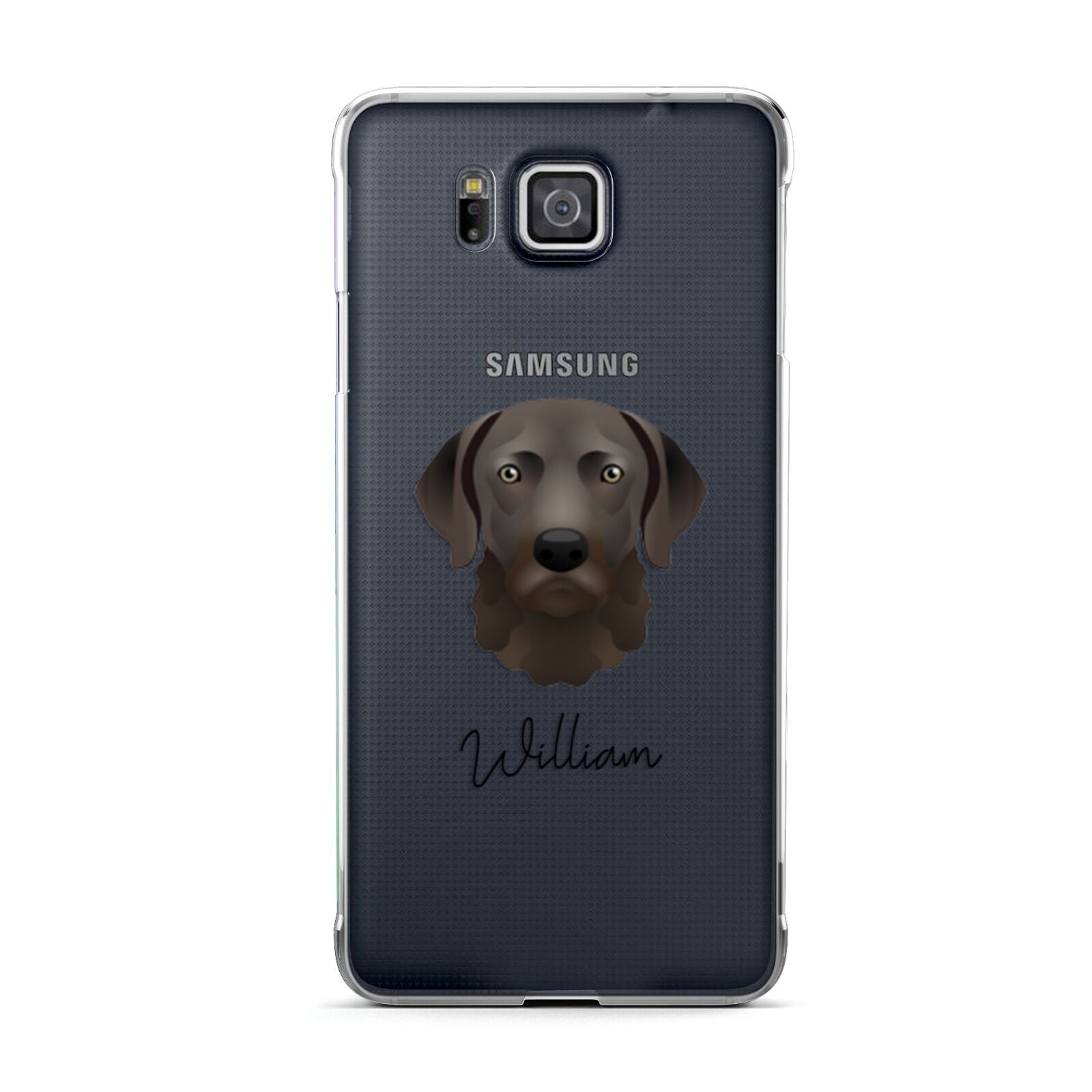 Chesapeake Bay Retriever Personalised Samsung Galaxy Alpha Case