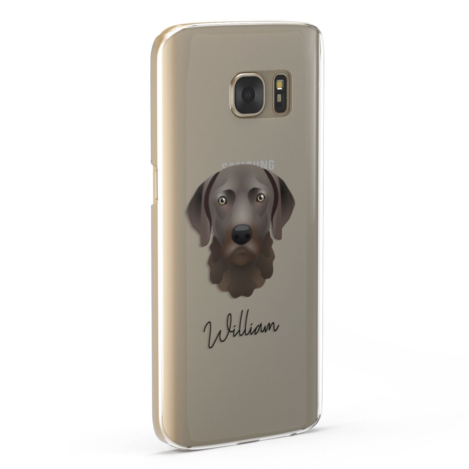 Chesapeake Bay Retriever Personalised Samsung Galaxy Case Fourty Five Degrees