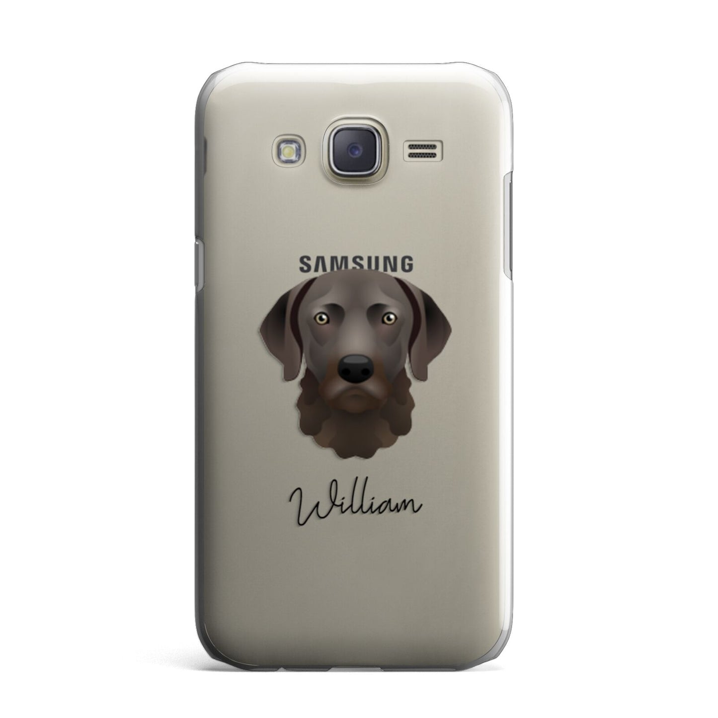 Chesapeake Bay Retriever Personalised Samsung Galaxy J7 Case