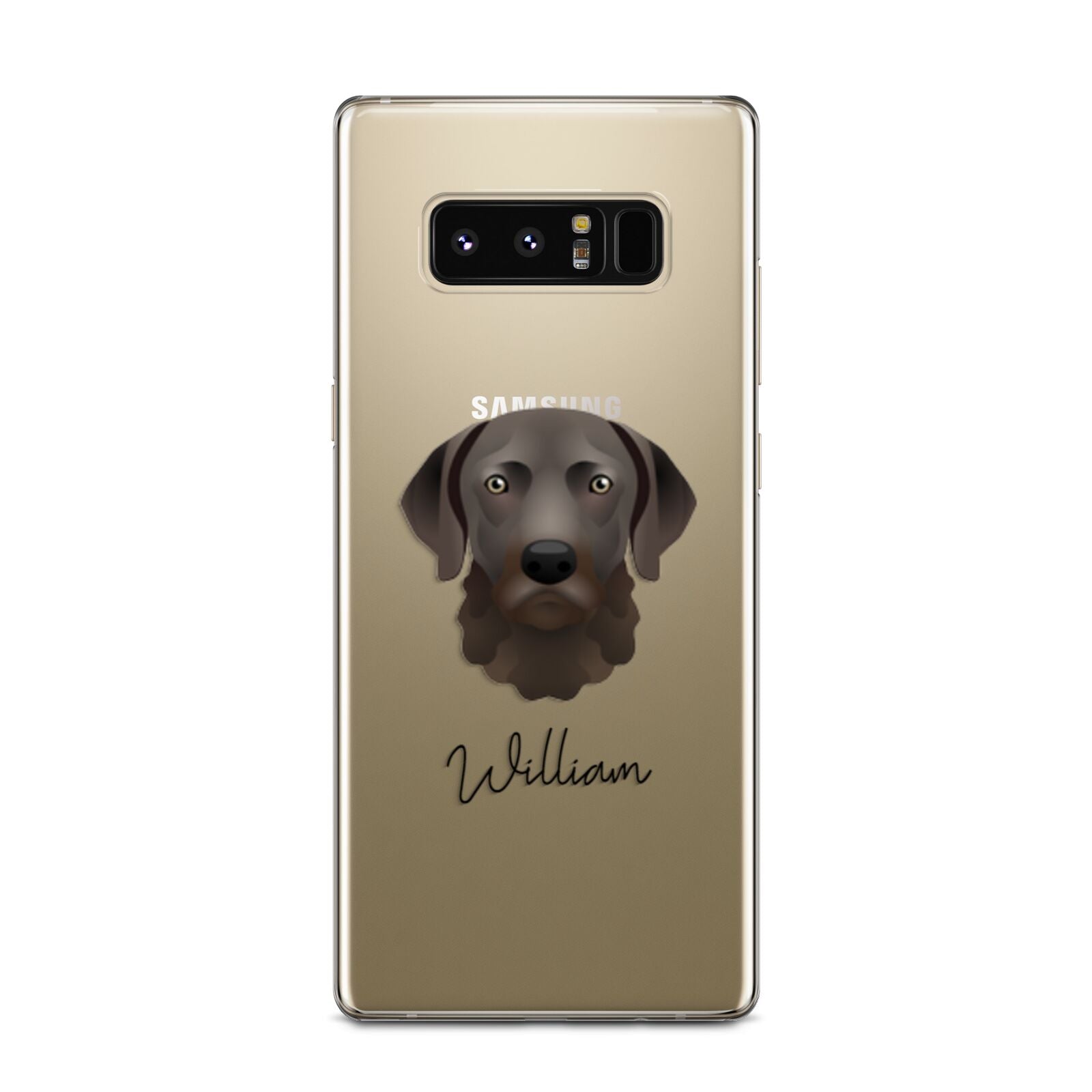 Chesapeake Bay Retriever Personalised Samsung Galaxy Note 8 Case