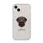 Chesapeake Bay Retriever Personalised iPhone 14 Plus Glitter Tough Case Starlight