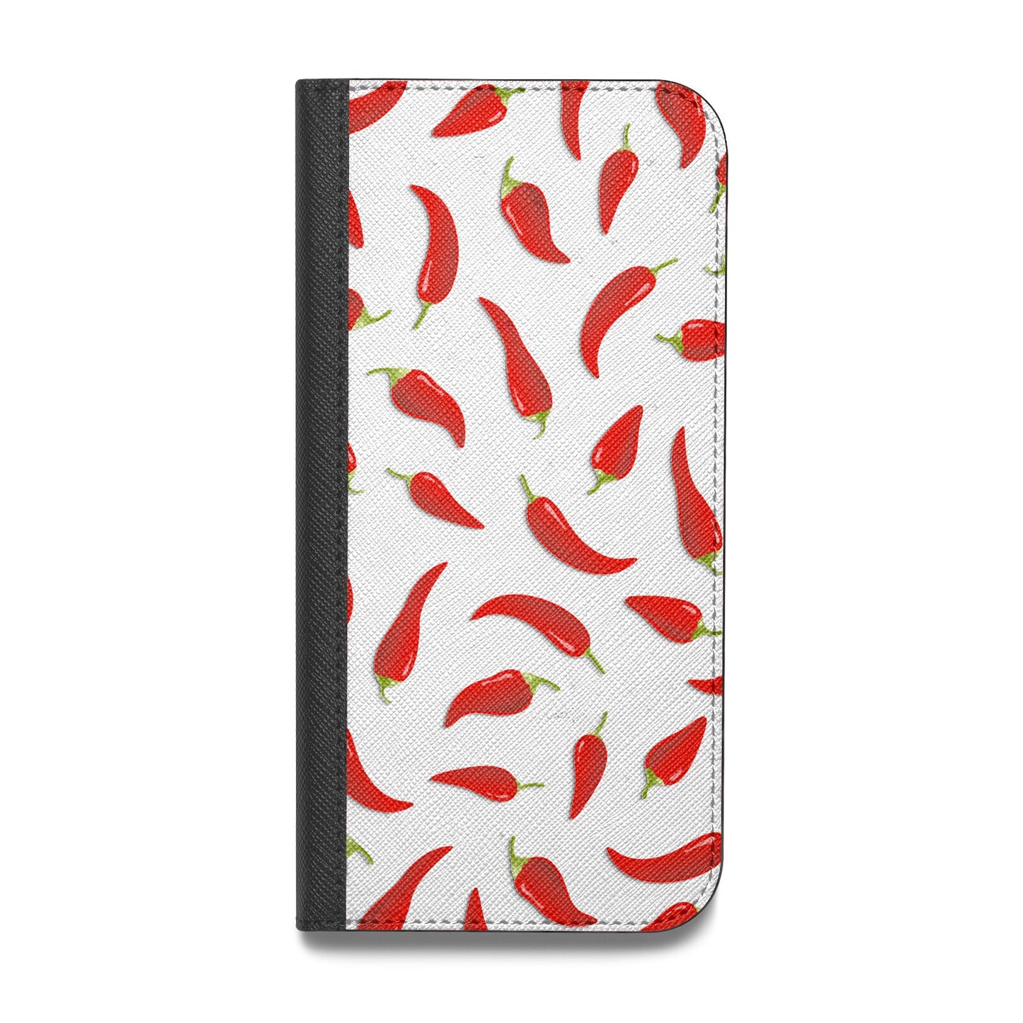 Chilli Pepper Vegan Leather Flip Samsung Case