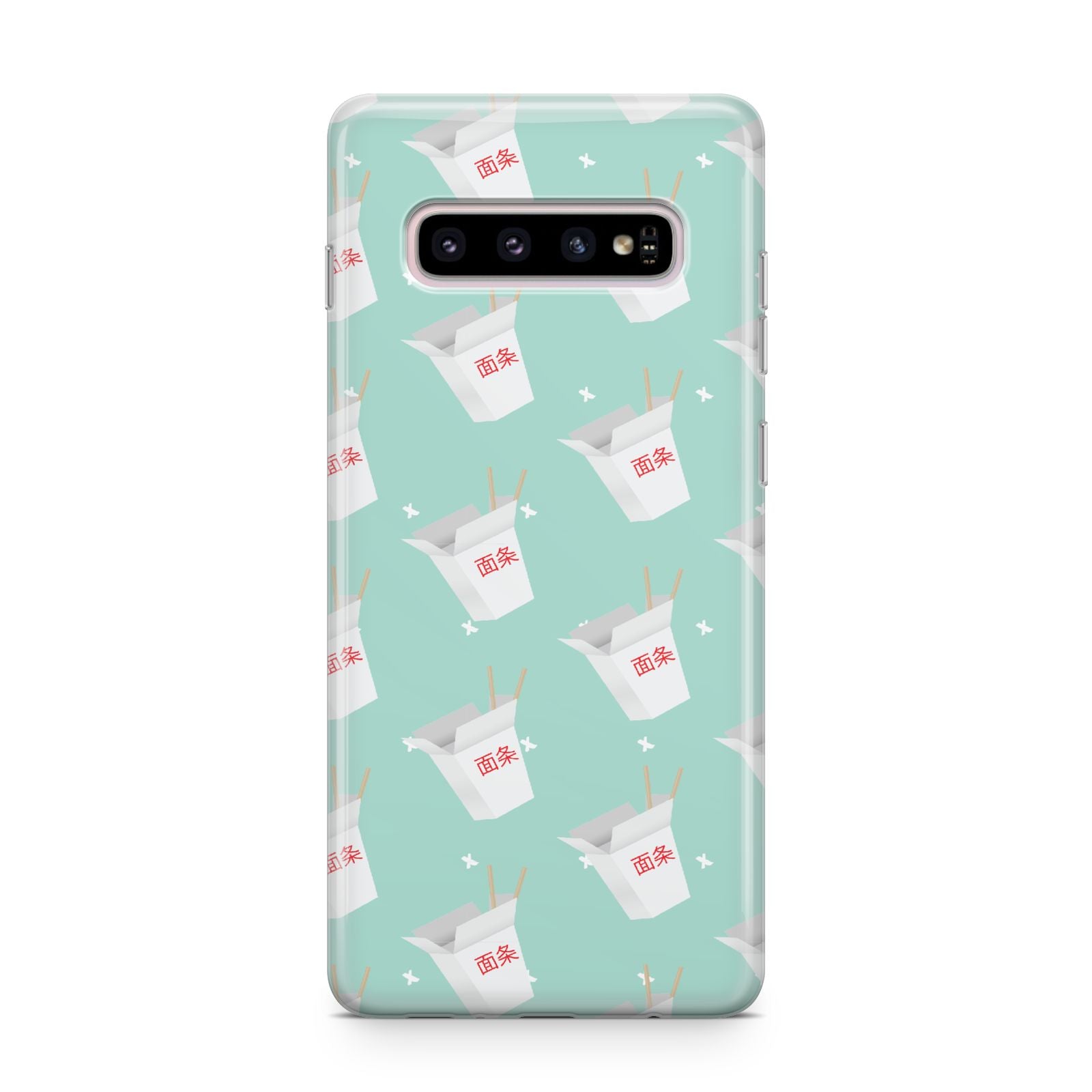 Chinese Takeaway Pattern Samsung Galaxy S10 Plus Case