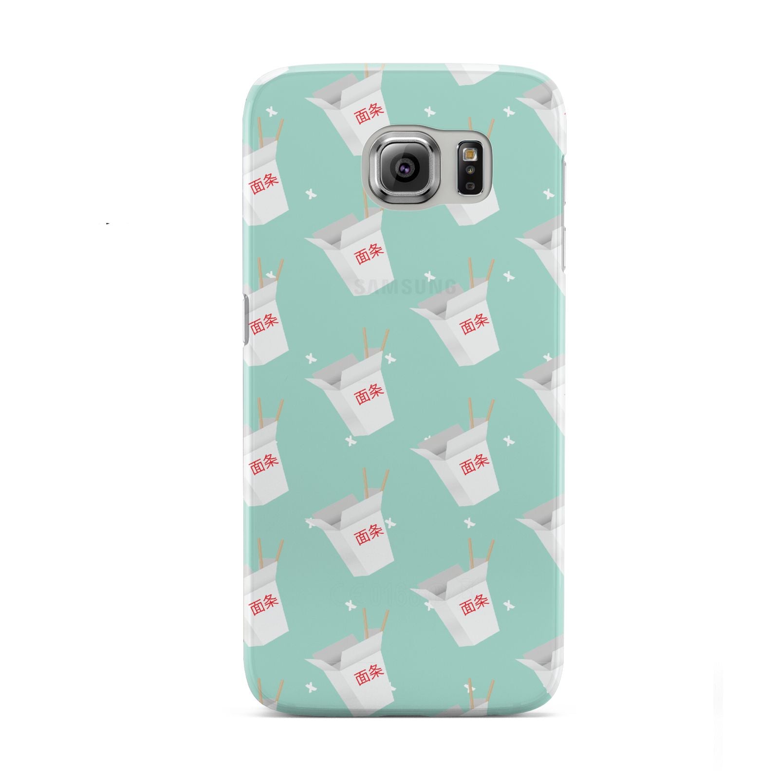 Chinese Takeaway Pattern Samsung Galaxy S6 Case