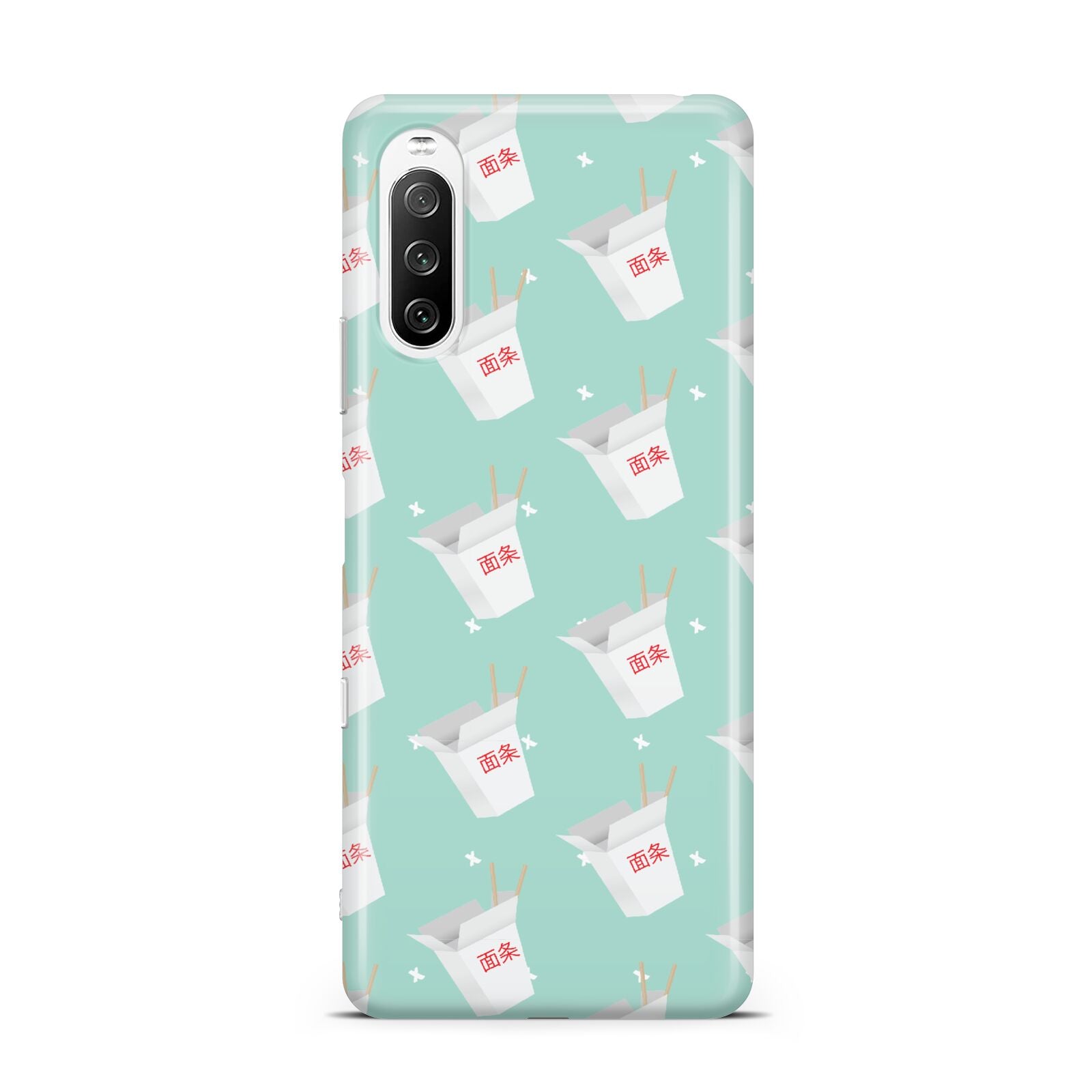 Chinese Takeaway Pattern Sony Xperia 10 III Case